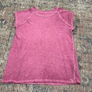 We The Free Kids Magenta Short Sleeve Tee